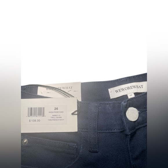 Weworewhat New NWT High Rise Dad Jeans Size 26 - Picture 7 of 7